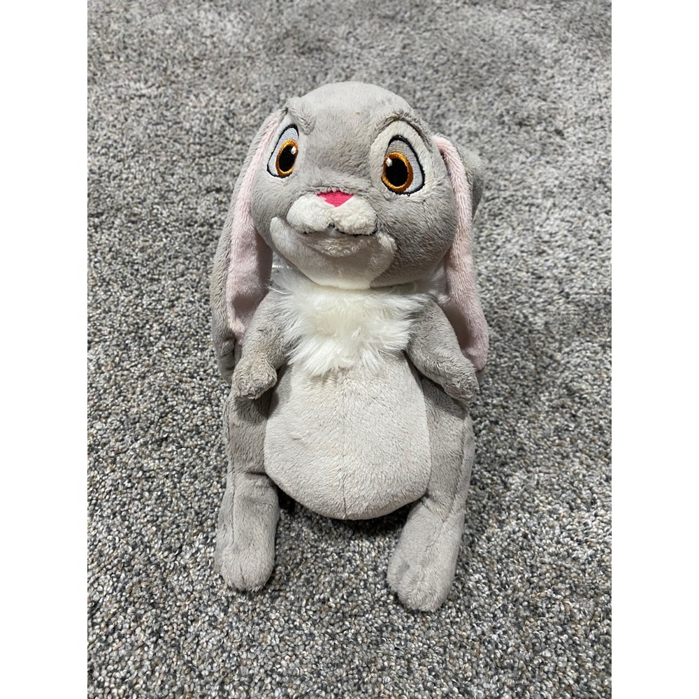Disney Plush Toy Kids Grey Excellent Sofia the First Clover Bunny Rabbit